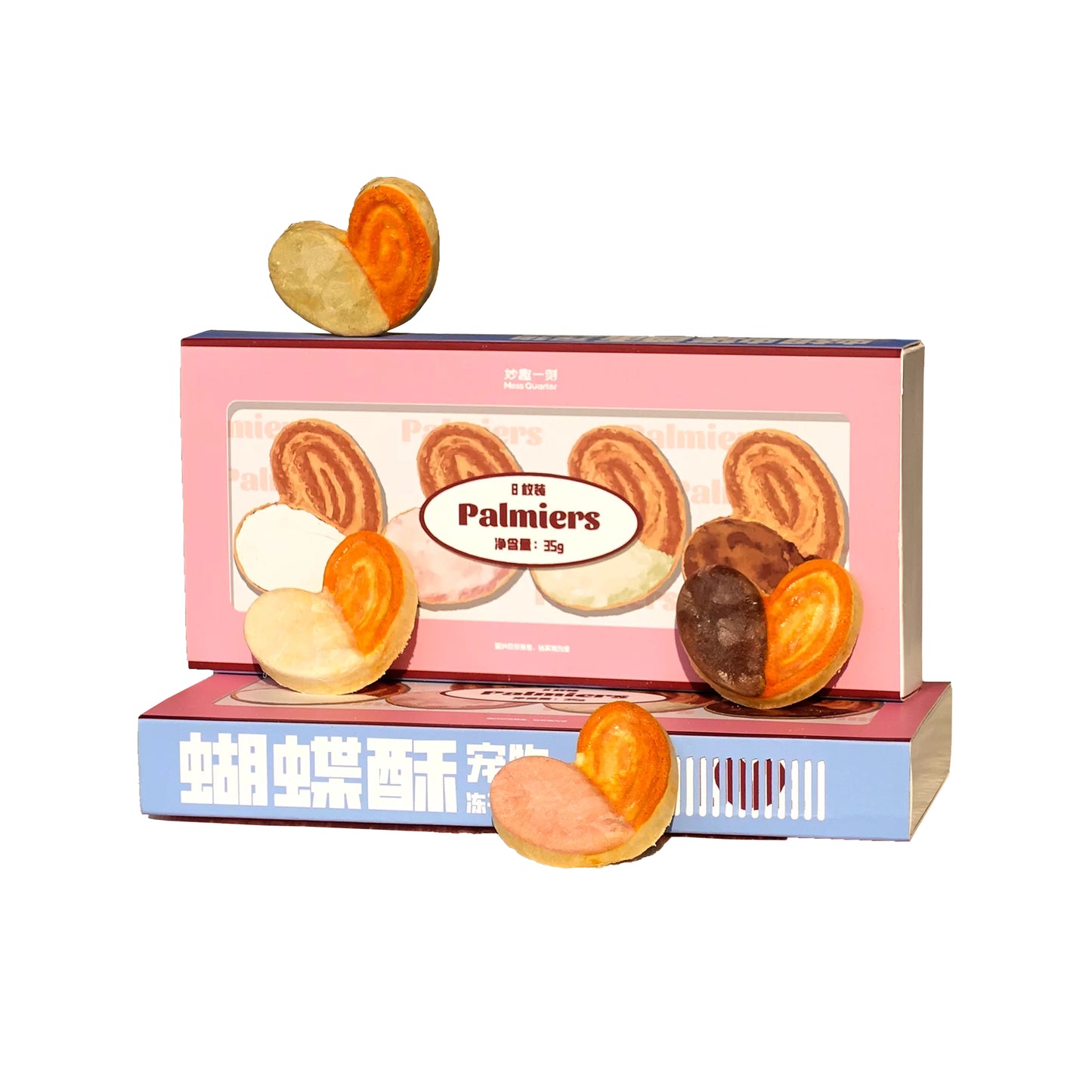 MessQuarter🐱🐶Freeze Dried Chicken Palmier 8pc