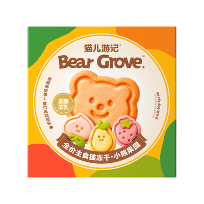 The Cat‘s Travel🐱Bear Grove Yogurt Cookies Freeze-Dried Treat