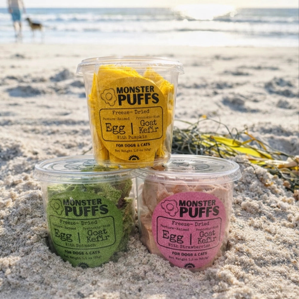 Fur Monster🐱🐶Freeze Dried Organic Egg & Goat Kefir 1.76 oz
