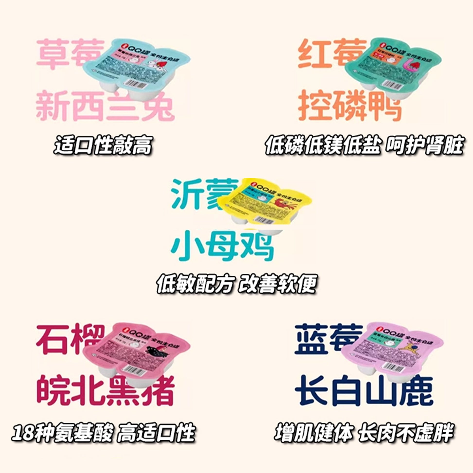 HiCubs🐱QQ Split Cup Wet Food