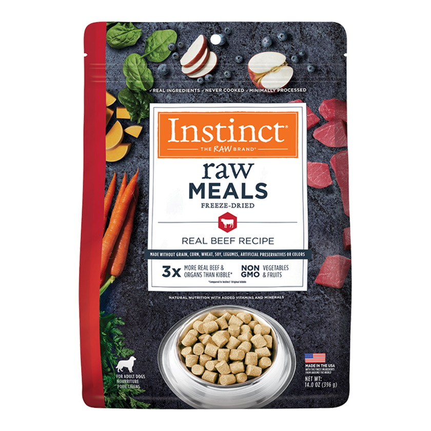 Instinct🐶100% Raw Freeze-Dried Meals Real Dog Food