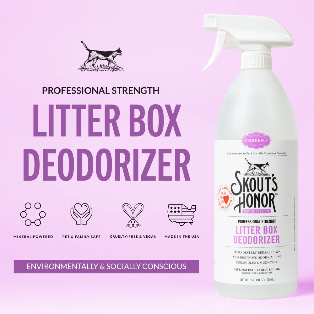 Skout’s Honor🐱Cat Litter Box Deodorizer 35oz