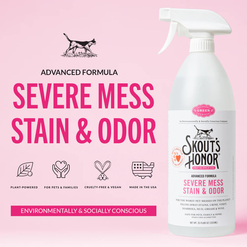 Skout’s Honor🐱Cat Severe Mess Stain & Odor 35oz