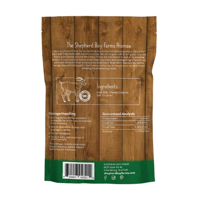 Shepherd Boy Farms🐱🐶Freeze Dried Raw Goat Cheese