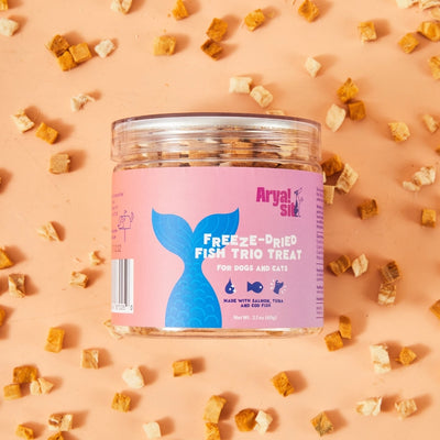 AryaSit🐱Freeze Dried Fish Trio 2.1oz