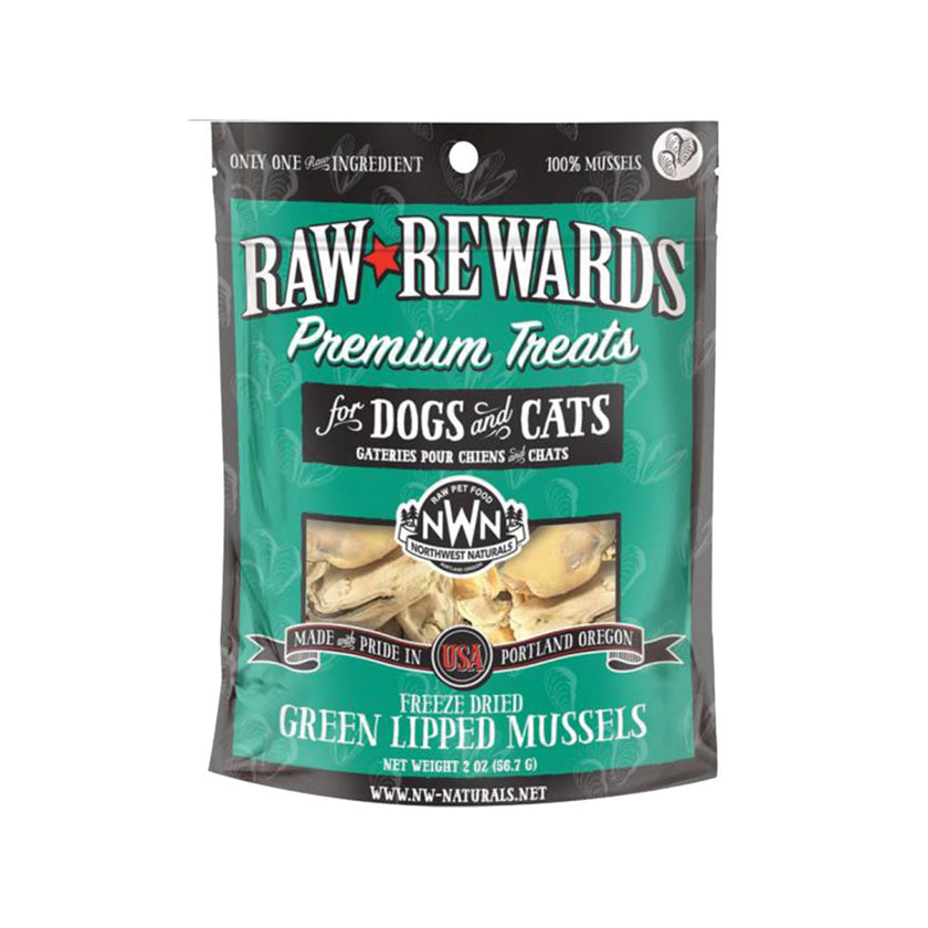 Northwest🐱🐶Freeze Dried Treat Green Mussel 2oz