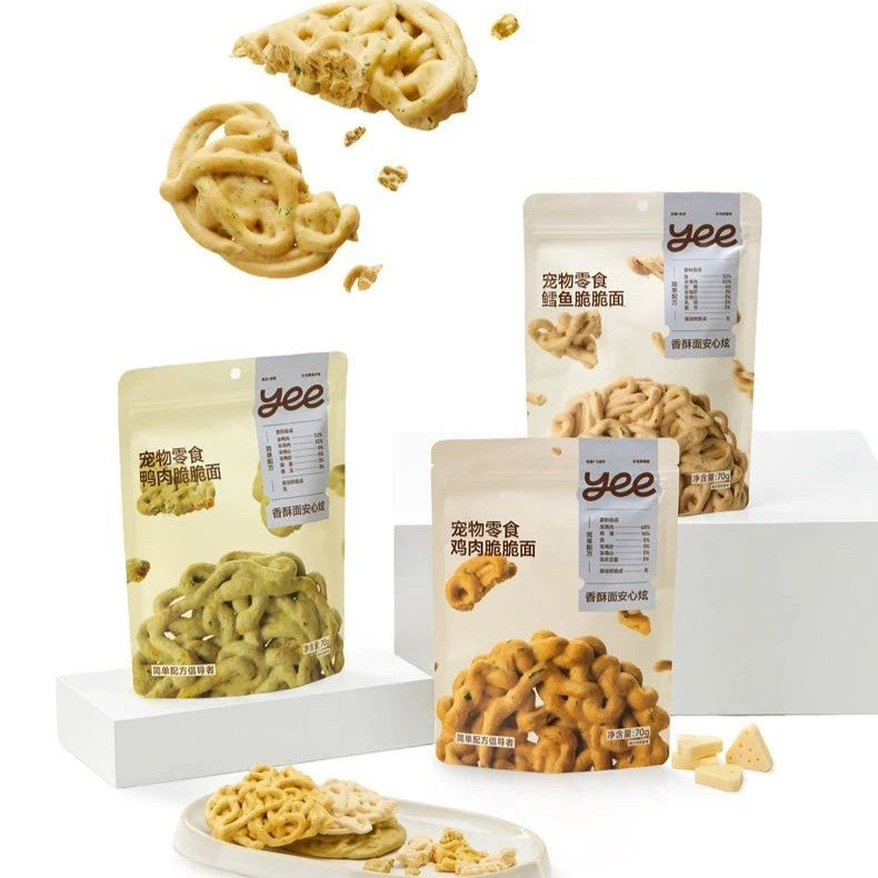 Yee🐱🐶Freeze Dried Cheese & Meat Crispy Noodles 70g