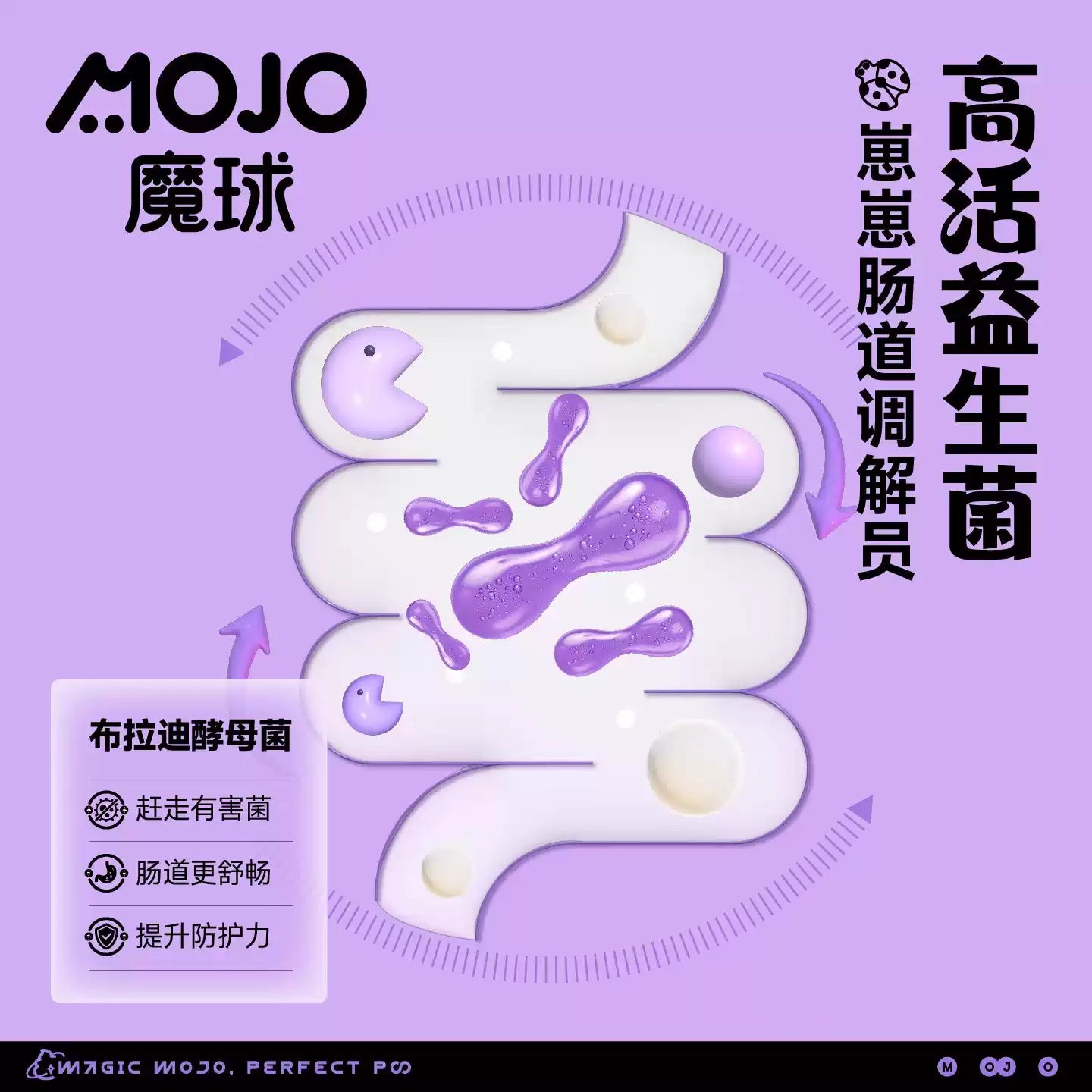 MOJO🐱🐶Freeze Dried S.Boulardii Insect & Yam Pumpkin 56g