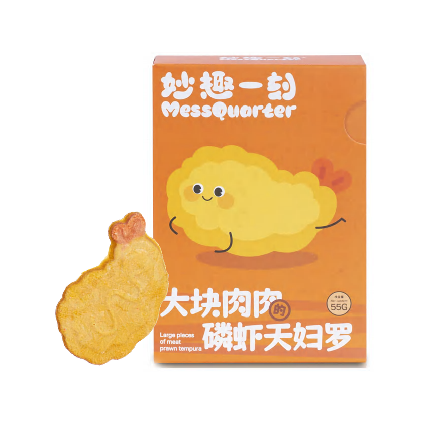 MessQuarter🐱🐶Freeze Dried Meaty Dessert Krill Tempura 8pc