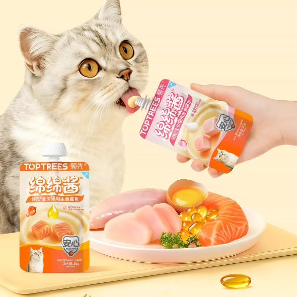 Toptrees🐱A2-β Creamy Paste Complete Meal Churu 80g