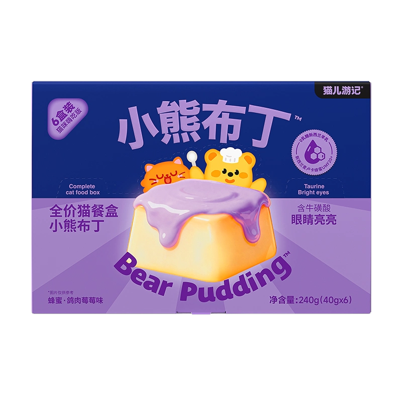 The Cat‘s Travel🐱Bear Bistro Honey Pudding Complete Wet Food