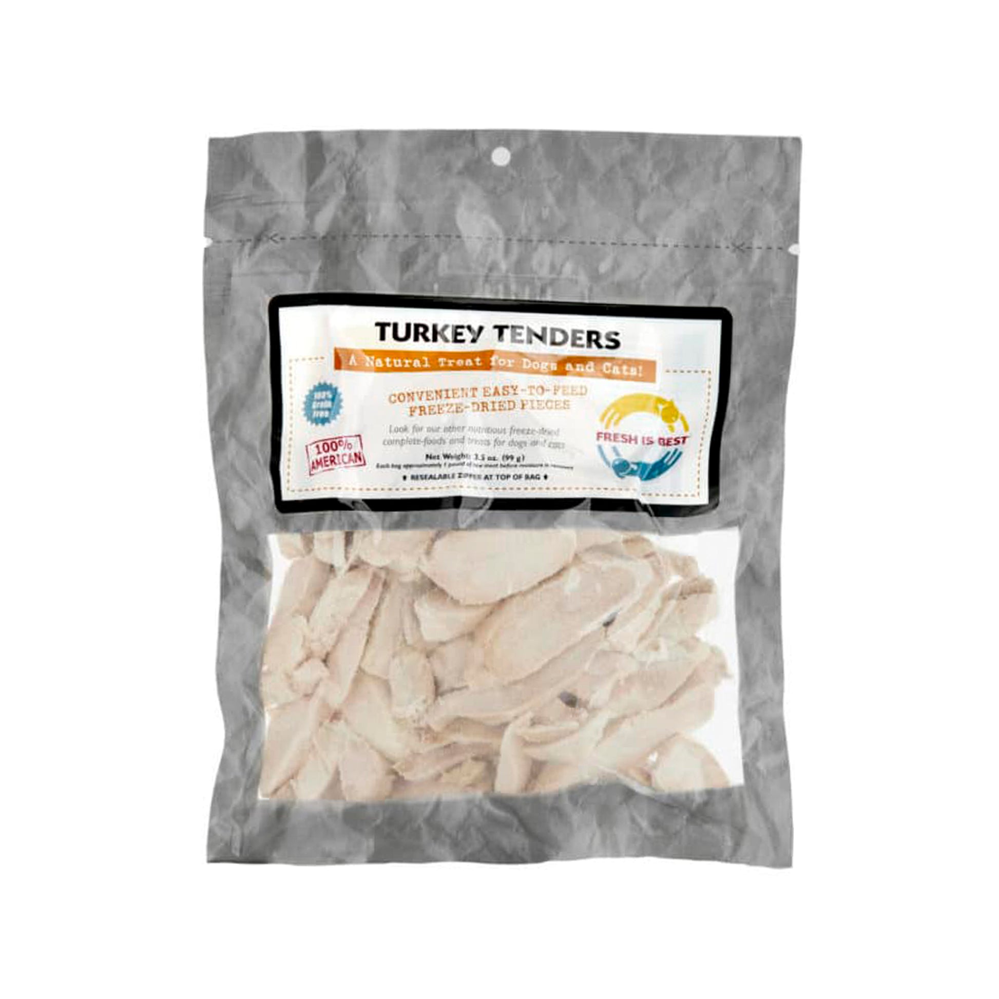 Fresh Is Best🐱🐶Freeze Dried Turkey Tenders 3.5oz