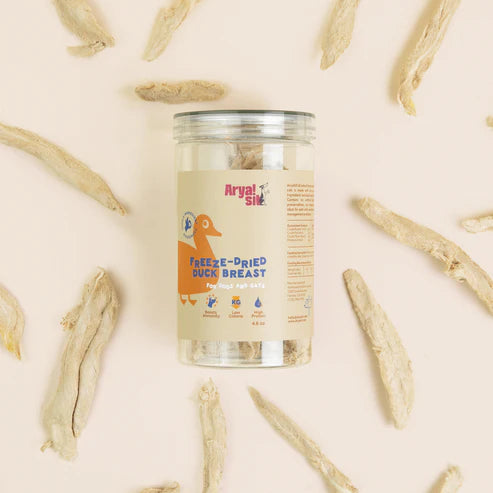 AryaSit🐱🐶Freeze Dried Duck Breast 4.6oz