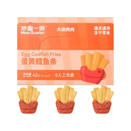 MessQuarter🐱🐶Freeze Dried Meaty Dessert Egg Yolk Cod Fries 6pc