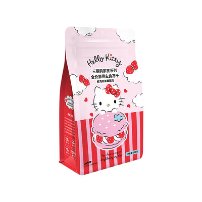 Ranova🐱🐶Sanrio Co-Branding Freeze Dried Complete Meal Strawberry Chicken 100g