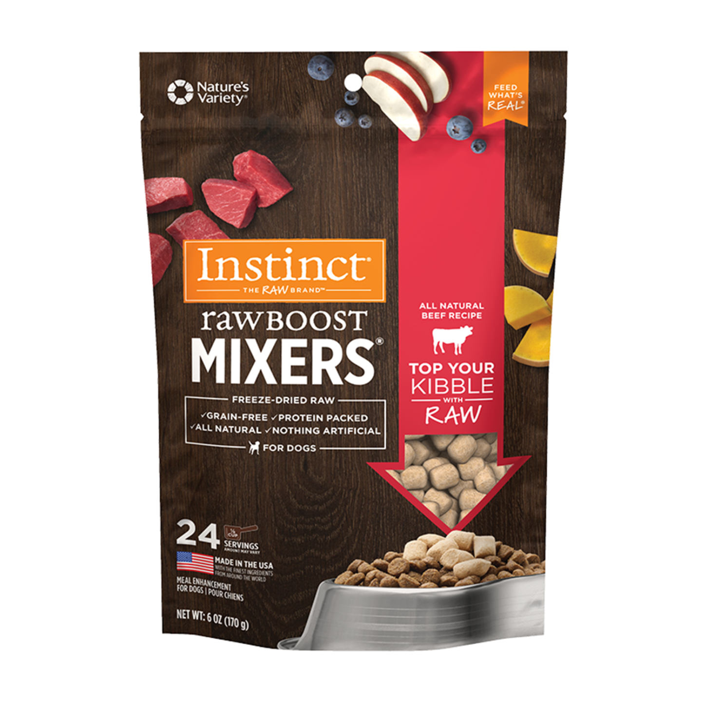 Instinct🐶Freeze Dried Raw Boost Mixers