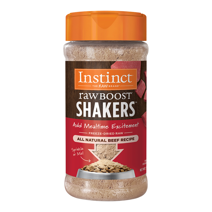 Instinct🐶Raw Boost Shakers Freeze-Dried Topper 5.5oz