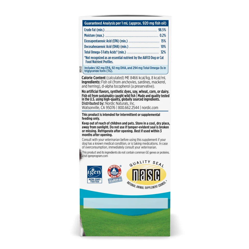 Nordic Pet🐱🐶Premium Omega-3 Liquid Supplement