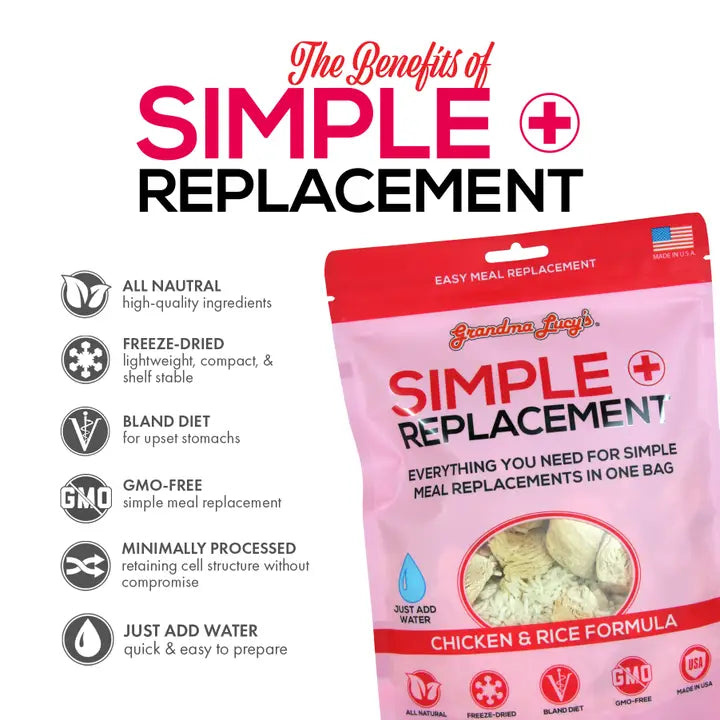 Grandma Lucy‘s🐱🐶Freeze Dried Simple Replacement Anti-Diarrhea - Chicken 7oz