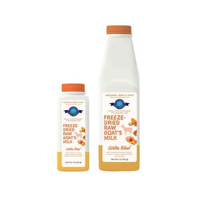 Shepherd Boy Farms🐱🐶Freeze-Dried Raw Goat's Milk - Golden Blend