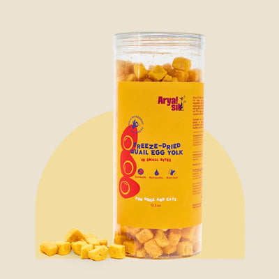 AryaSit🐱🐶Freeze Dried Egg Yolk Bites 12.3oz