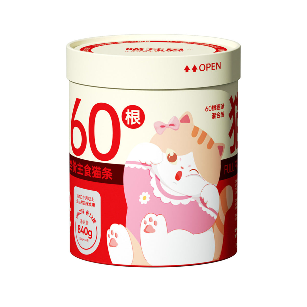 MeowFans🐱Squeeze Stick Complete Recipe Churu 14g*60