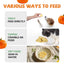 PawUp🐱🐶Freeze Dried Quail Egg Yolk & Pumpkin Paws 3.5oz
