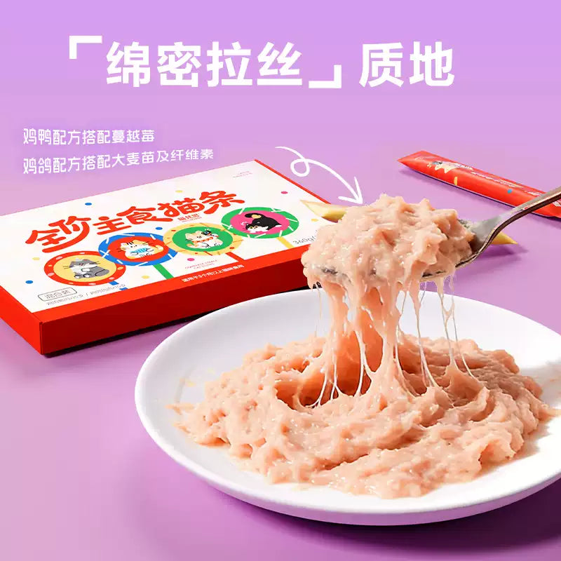 MeowFans🐱Squeeze Stick Complete Recipe Churu 12g*30