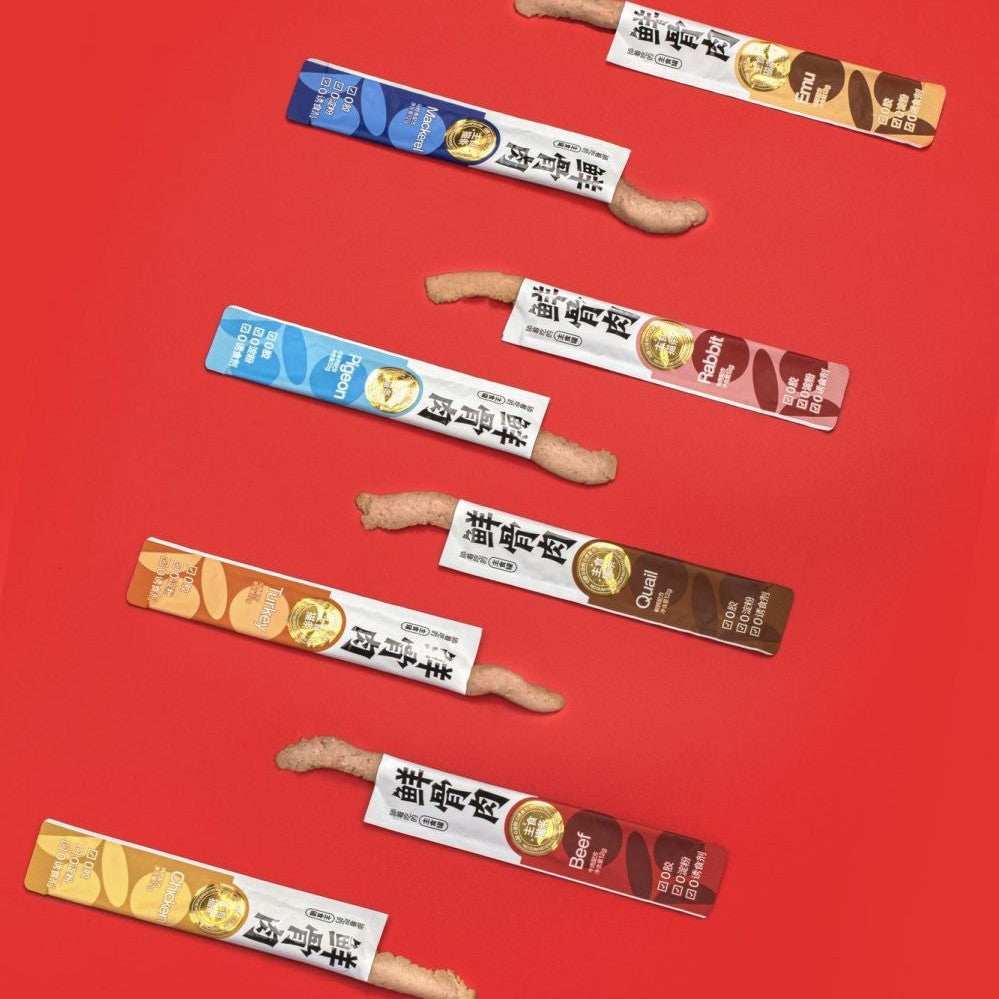 FurryTail🐱811 Wild Beast 8 Mixed Flavor Mousse Churu 12g*8