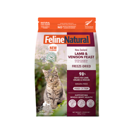 Feline Natural🐱Lamb & Venison Feast Freeze Dried Cat Food