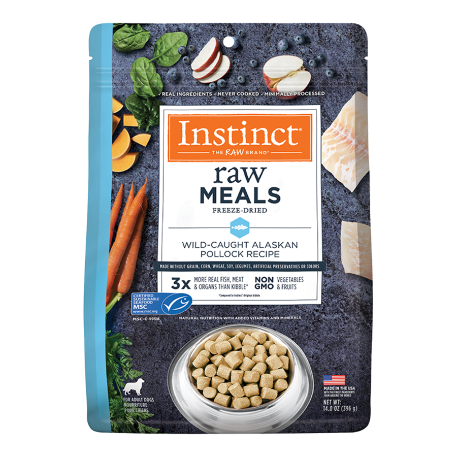 Instinct🐶100% Raw Freeze-Dried Meals Real Dog Food