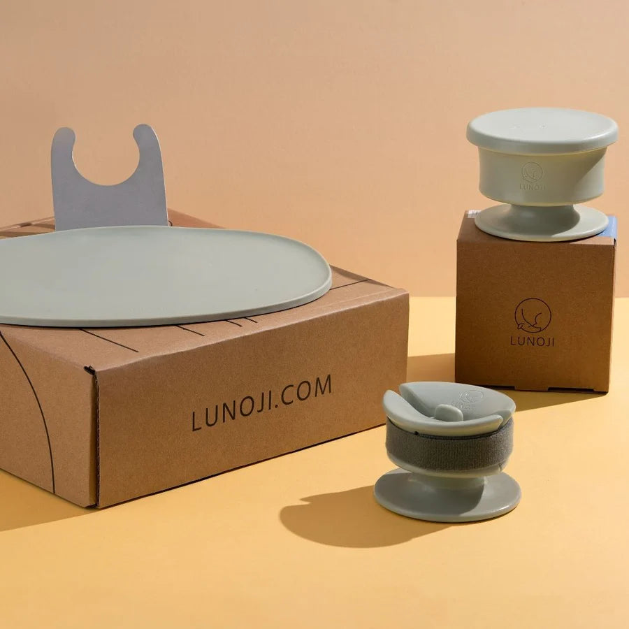 Lunoji🐱🐶Chewden: Base Mess-Free Weighted Mat - Sage Green