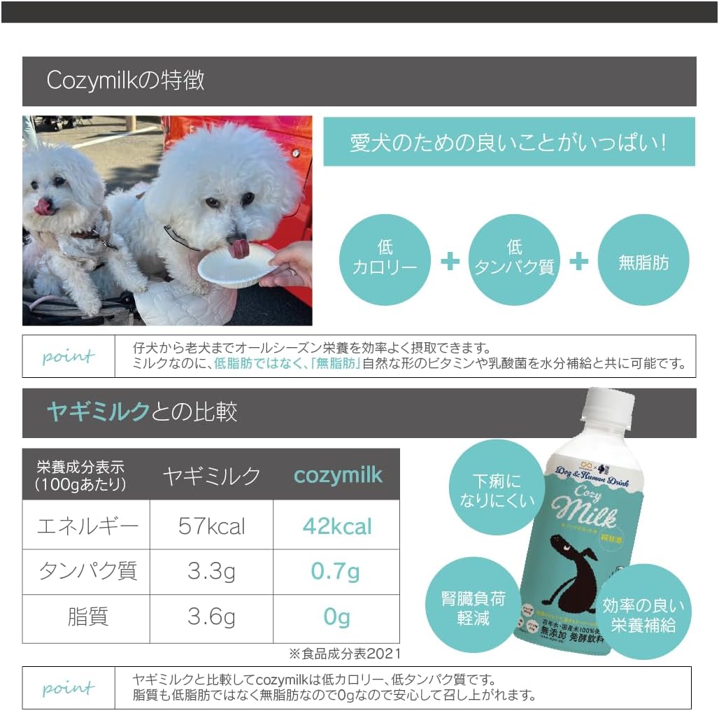 Food Curate Lab🐶Cozy Milk Guts Health Non-Alcoholic 12oz