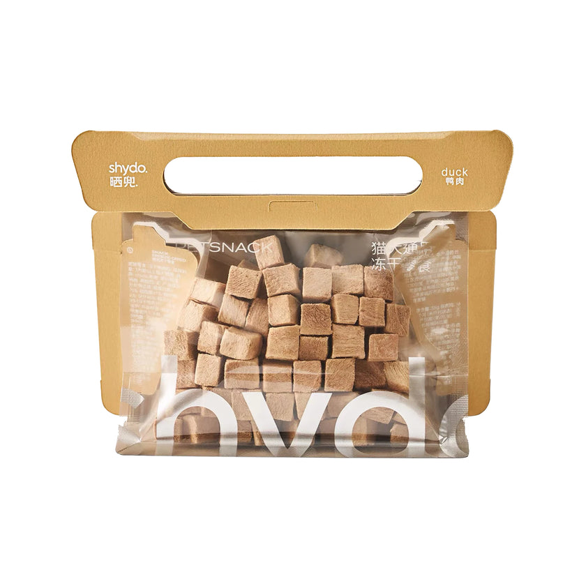 Shydo🐱🐶Freeze Dried Square Duck Cubes 55g