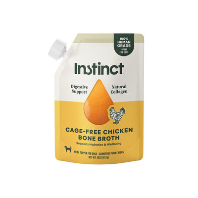 Instinct🐶Cage-Free Chicken Bone Broth 16oz