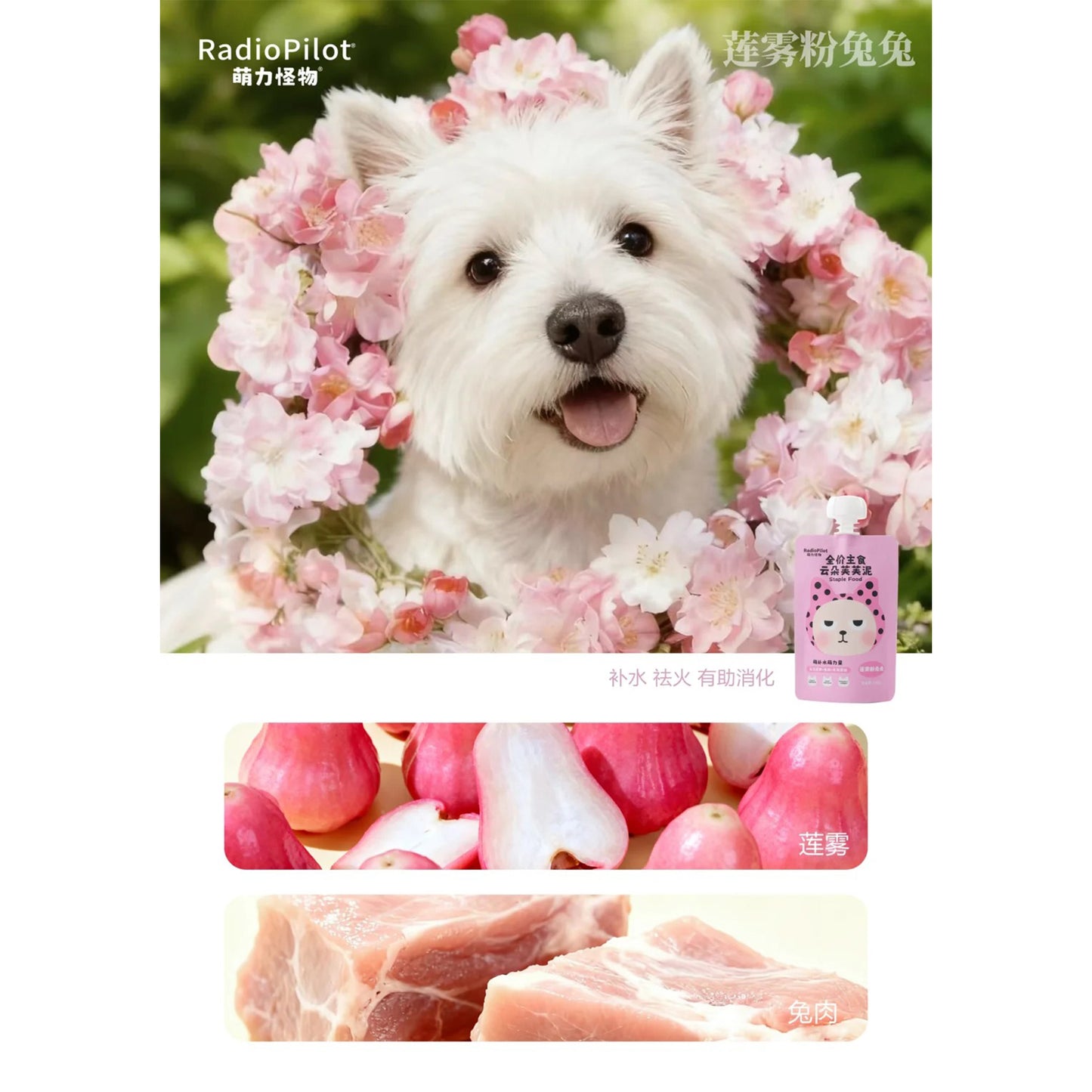 Radiopilot🐱Complete Recipe Fluffy Cloud Lactoferrin Purée 100g