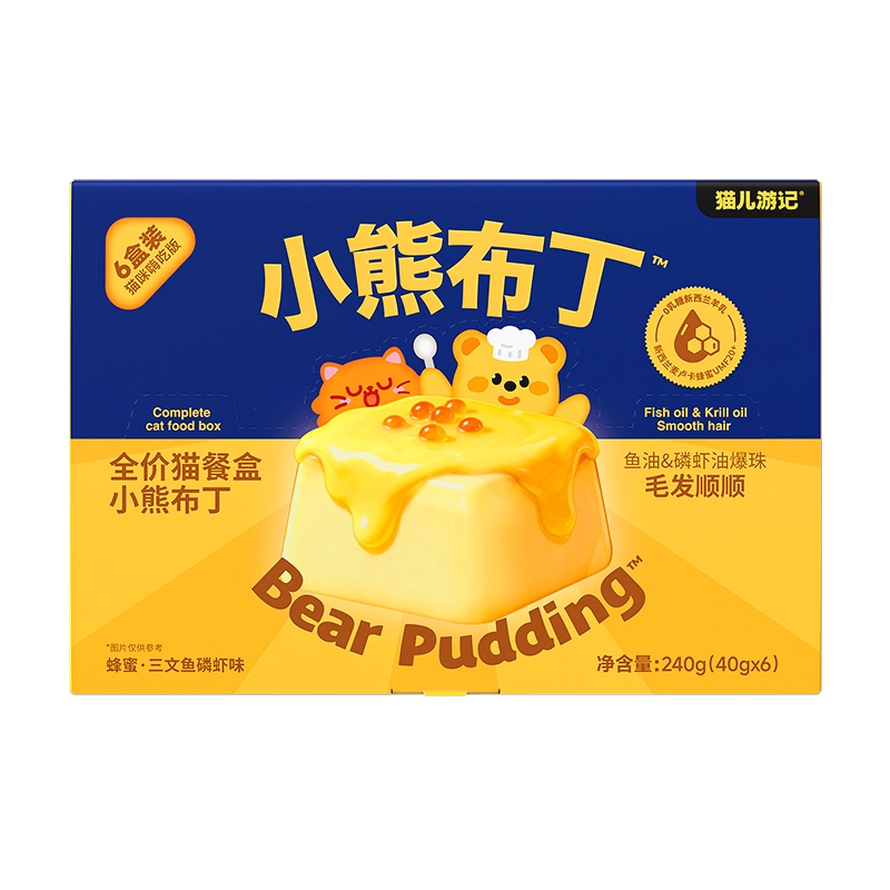 The Cat‘s Travel🐱Bear Bistro Honey Pudding Complete Wet Food