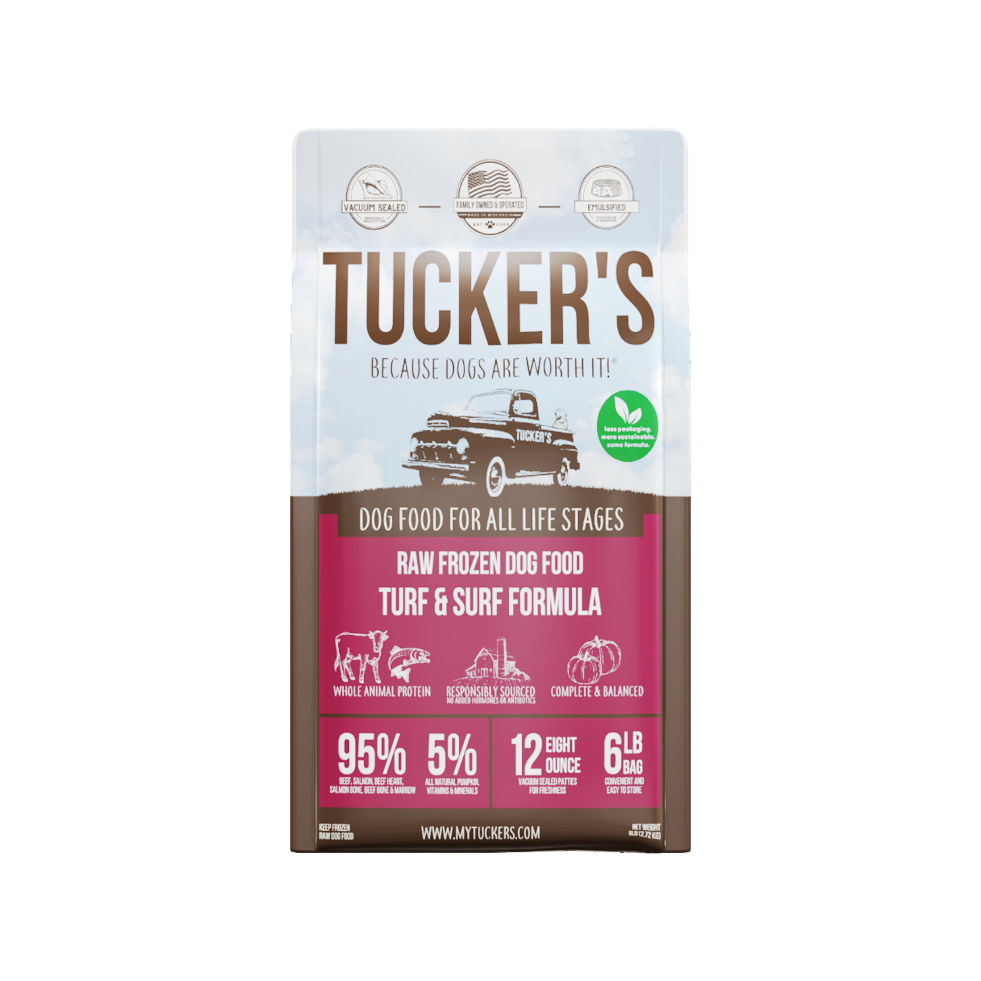 Tucker’s🐶Raw Frozen Diets Turf & Surf