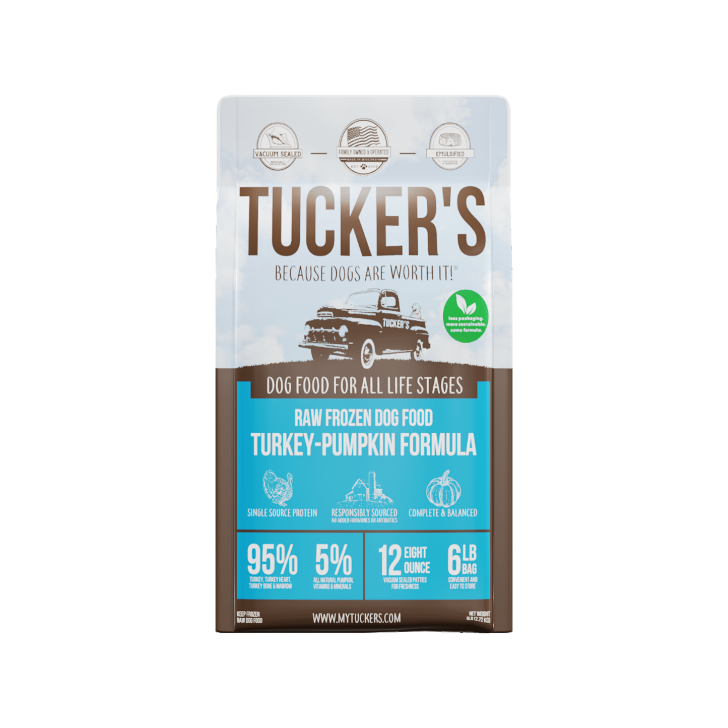 Tucker’s🐶Raw Frozen Diets Turkey-Pumpkin