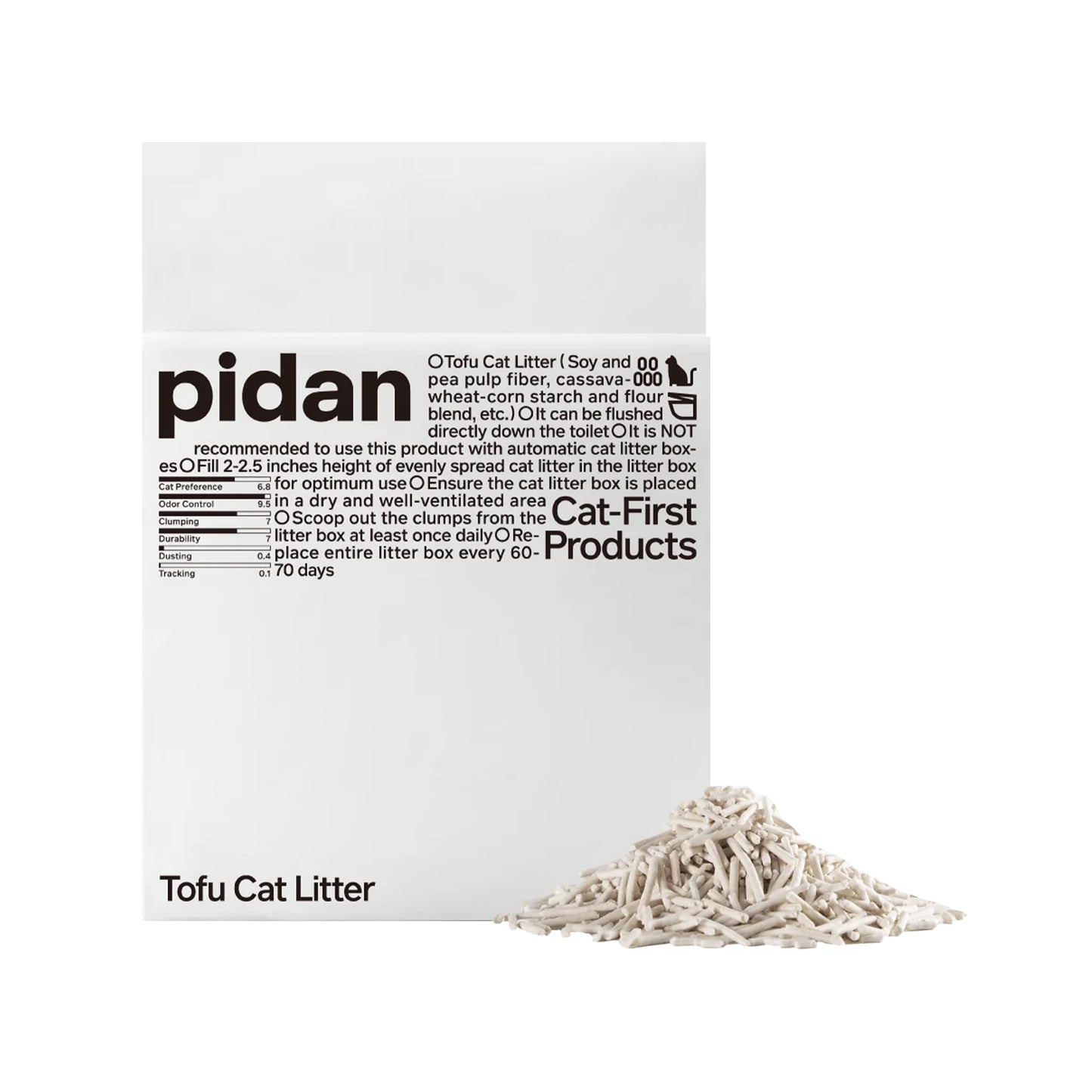 Pidan🐱Natural Tofu Cat Litter 2.4kg