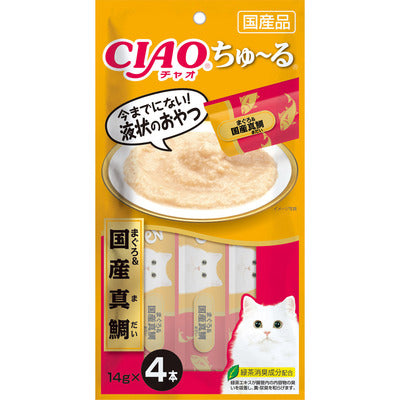 CIAO🐱Puree Churu Special Recipe 4pc
