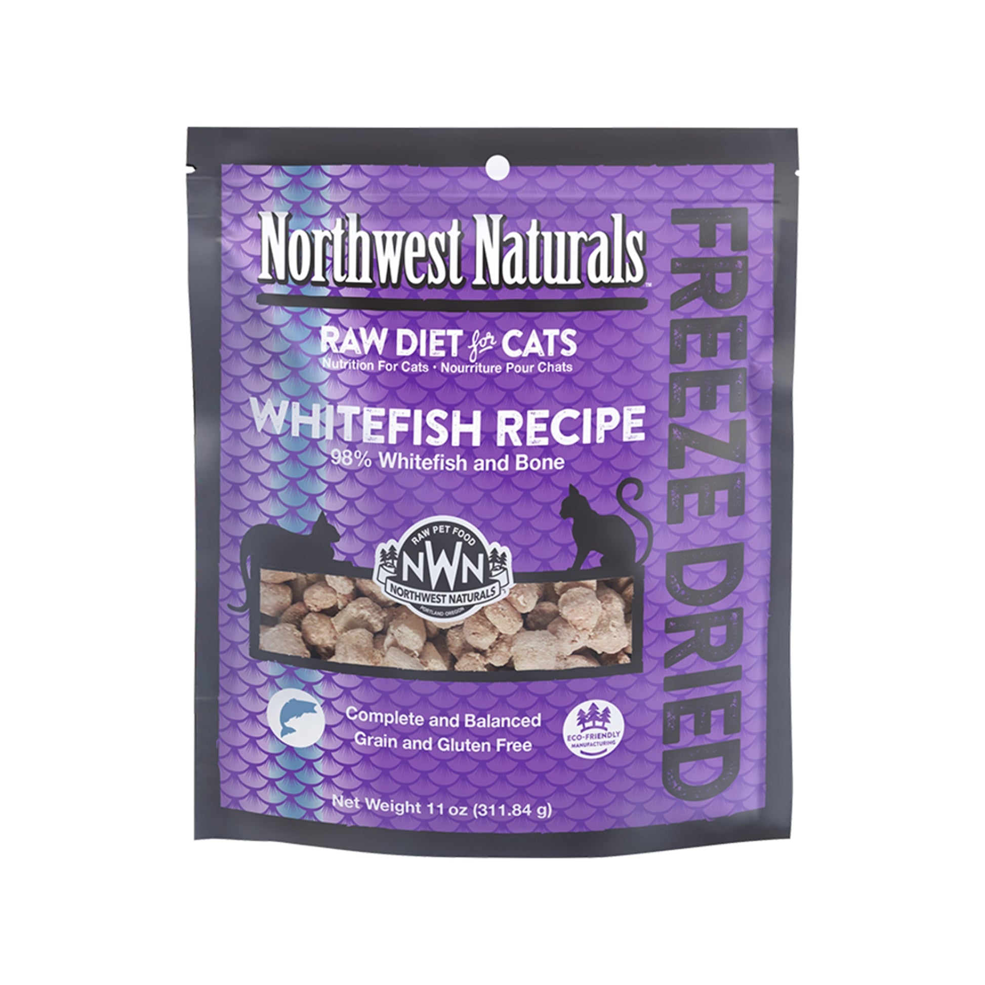 Northwest🐱Freeze Dried Raw Diet Whitefish 11oz