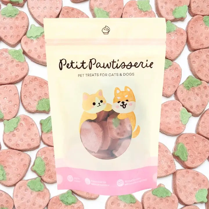 Petit🐱🐶Freeze Dried Strawberry Yogurt 40g