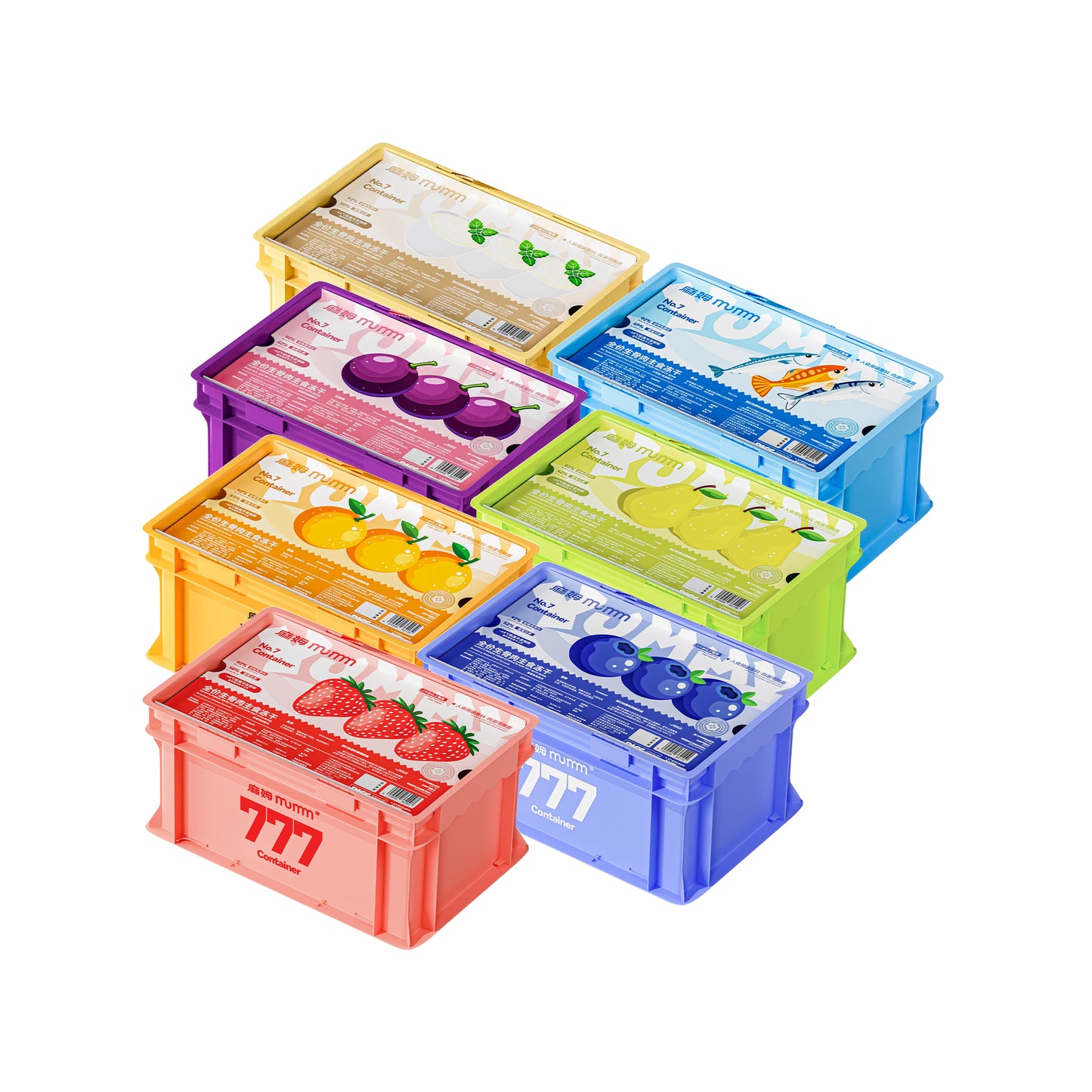 Mumm🐱🐶777 Yummy Rainbow Freeze Dried Complete Meal 400g