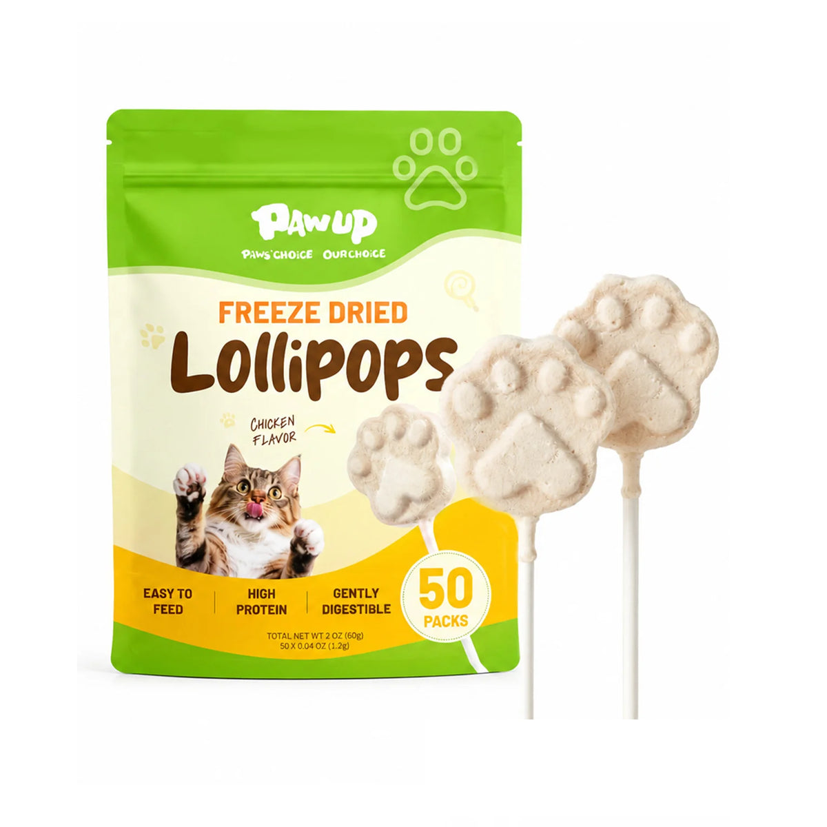 PawUp🐱Freeze Dried Chicken Lollipop 1pc