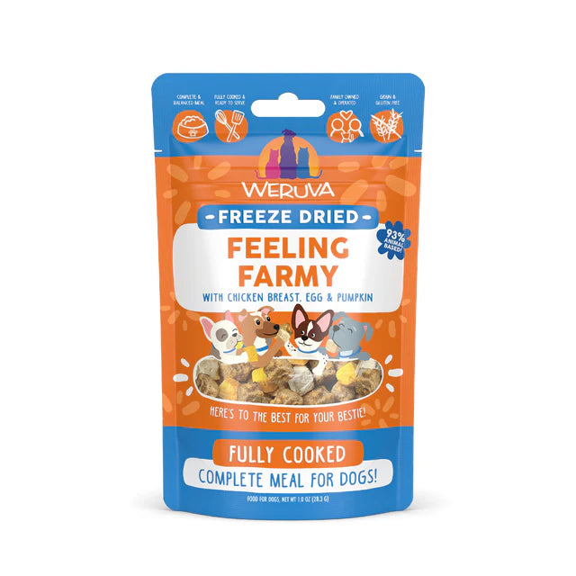 Weruva🐶Feeling Farmy Freeze Dried Gently Cooked Meal