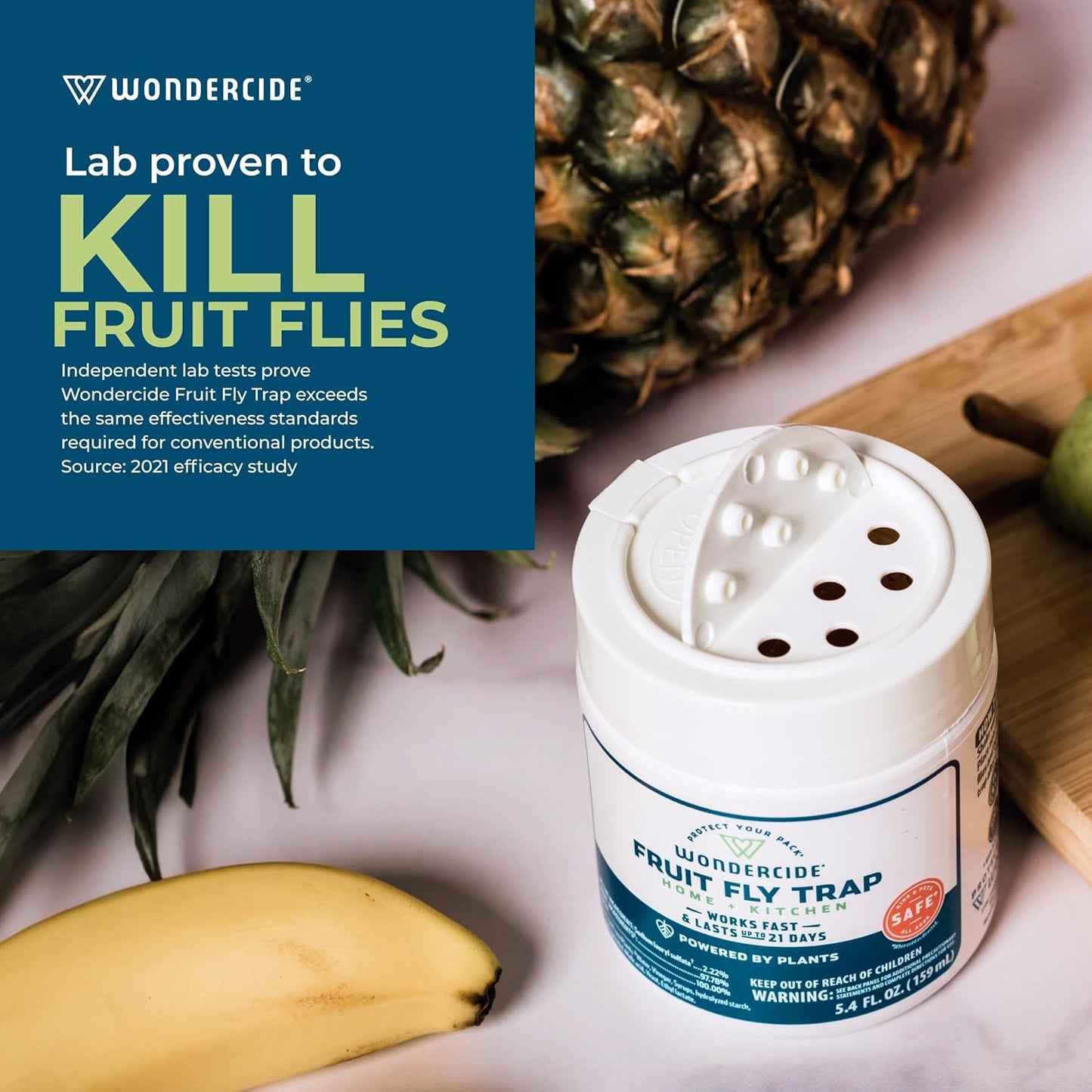Wondercide🐱🐶Fruit Fly Trap Home & Kitchen 4.5oz