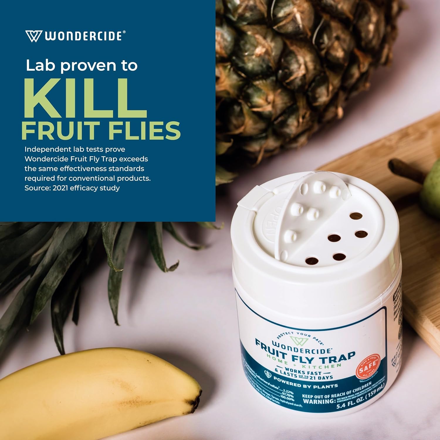 Wondercide🐱🐶Fruit Fly Trap Home & Kitchen 4.5oz