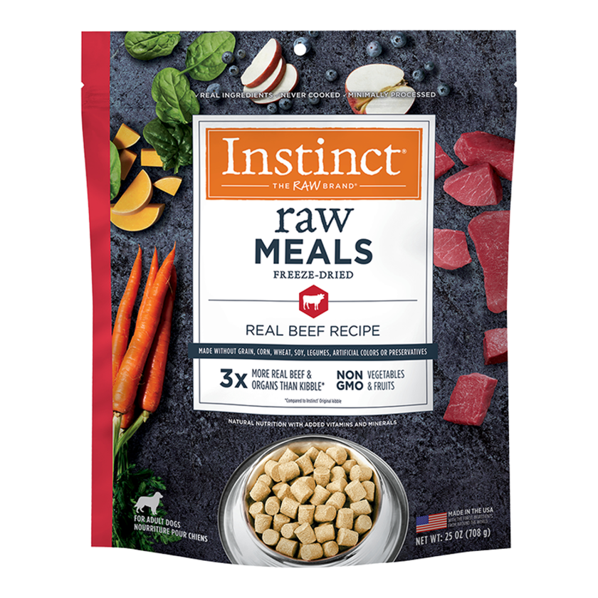 Instinct🐶100% Raw Freeze-Dried Meals Real Dog Food