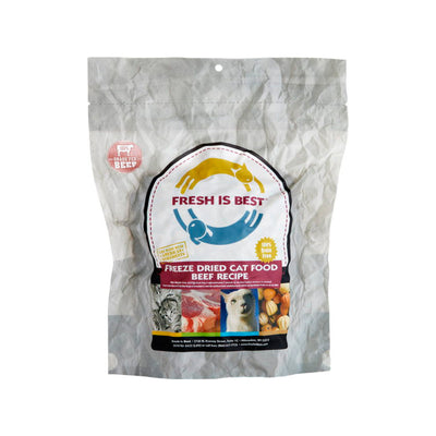 Fresh Is Best🐱Freeze Dried Beef Cat Food 8oz